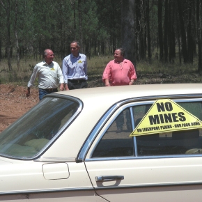 Mining the land that feeds us